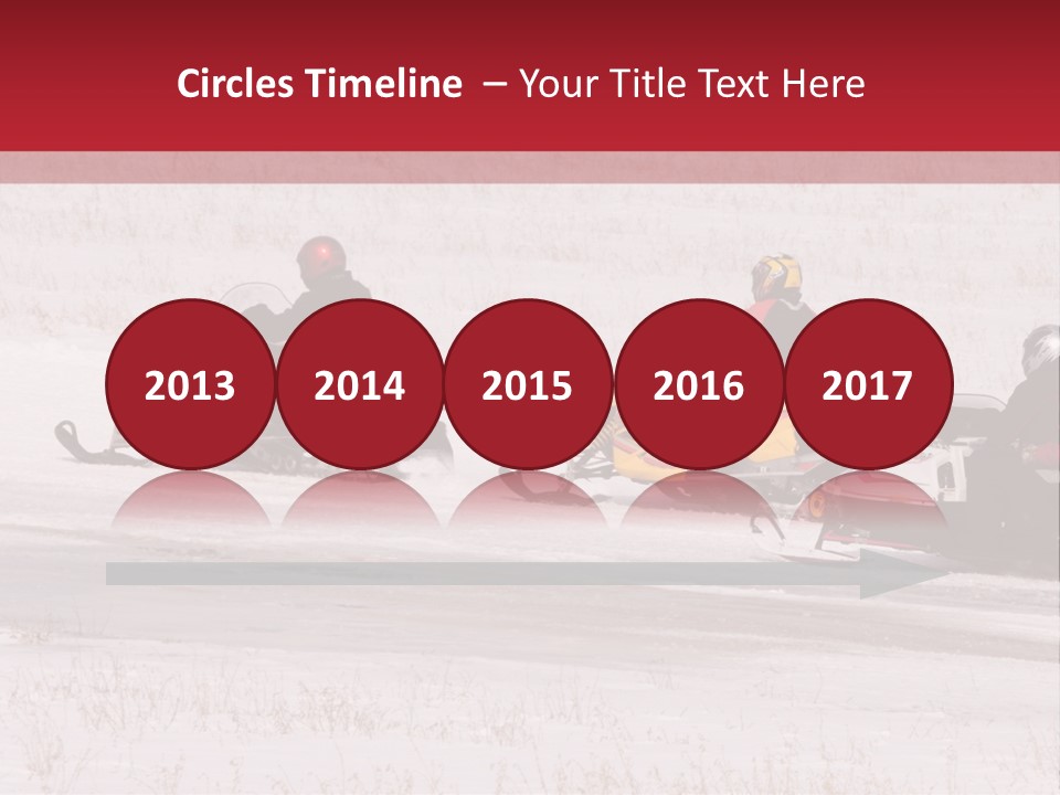 Snow Mobiles PowerPoint Template