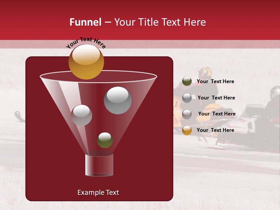 Snow Mobiles PowerPoint Template