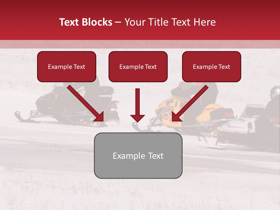 Snow Mobiles PowerPoint Template