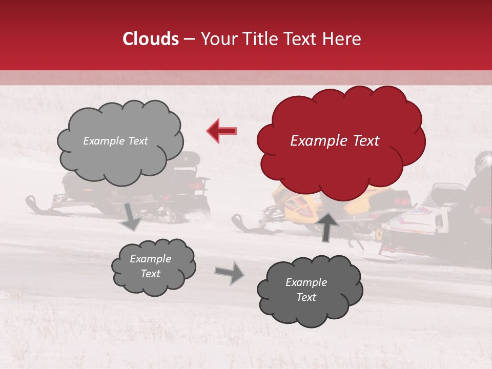 Snow Mobiles PowerPoint Template