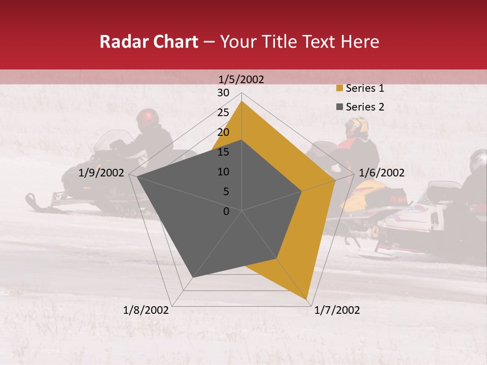 Snow Mobiles PowerPoint Template