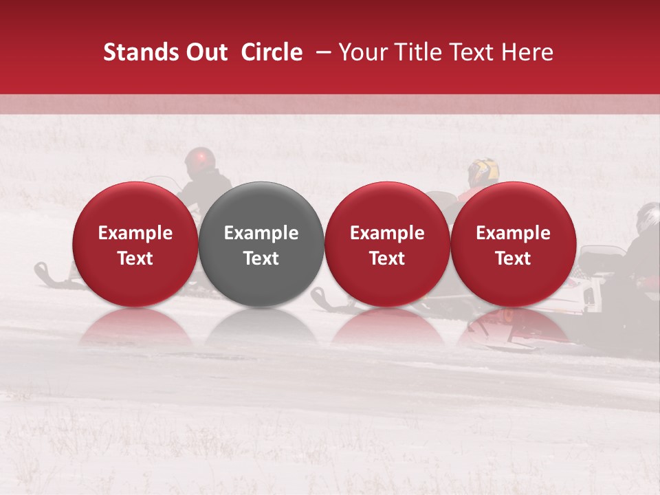 Snow Mobiles PowerPoint Template