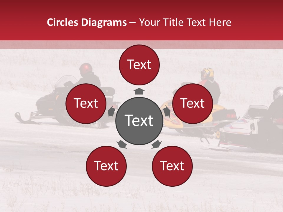 Snow Mobiles PowerPoint Template