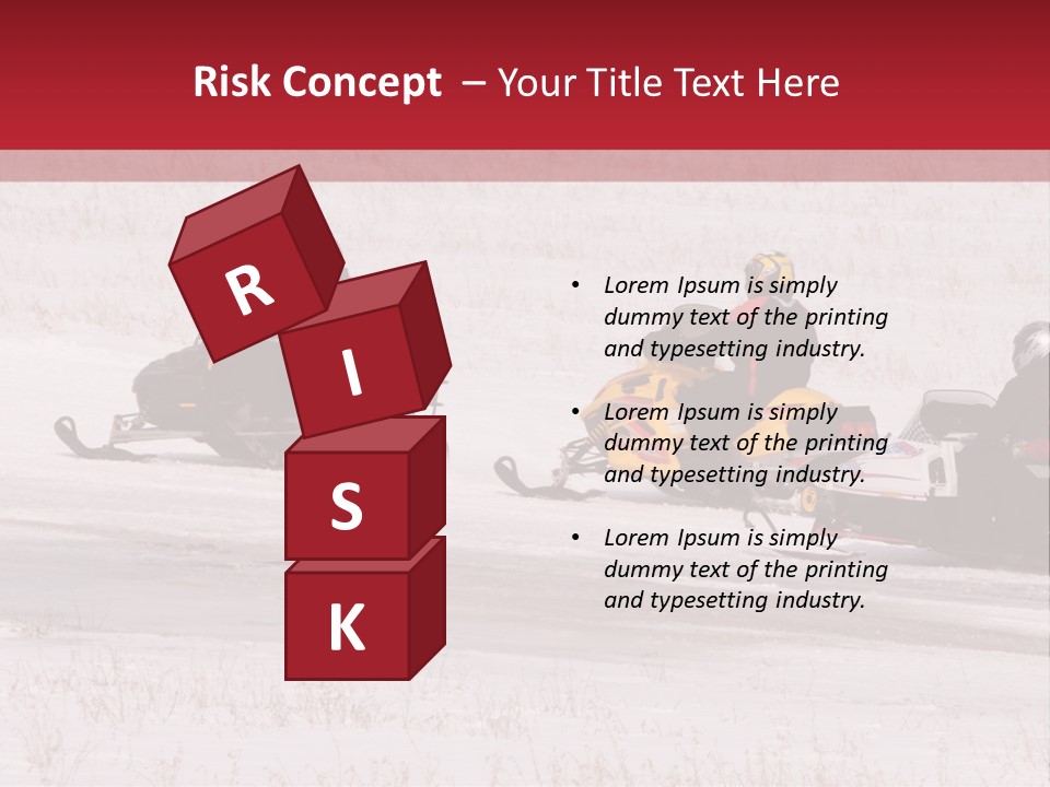 Snow Mobiles PowerPoint Template