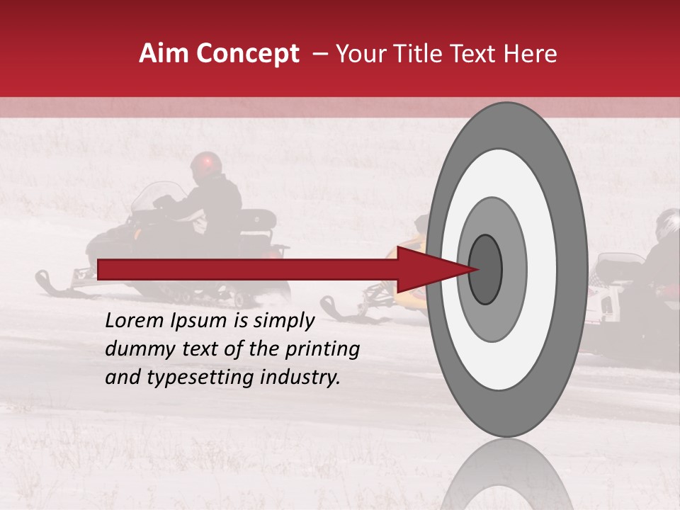 Snow Mobiles PowerPoint Template