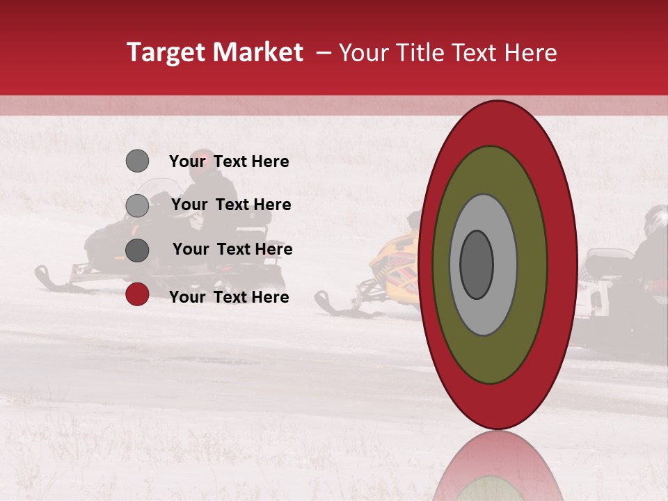 Snow Mobiles PowerPoint Template