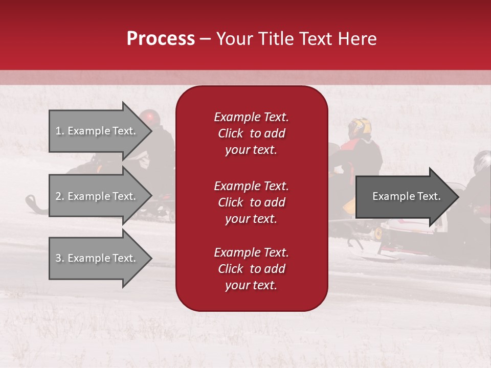 Snow Mobiles PowerPoint Template