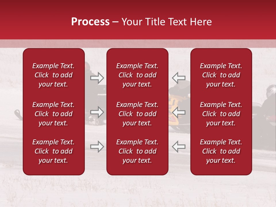 Snow Mobiles PowerPoint Template