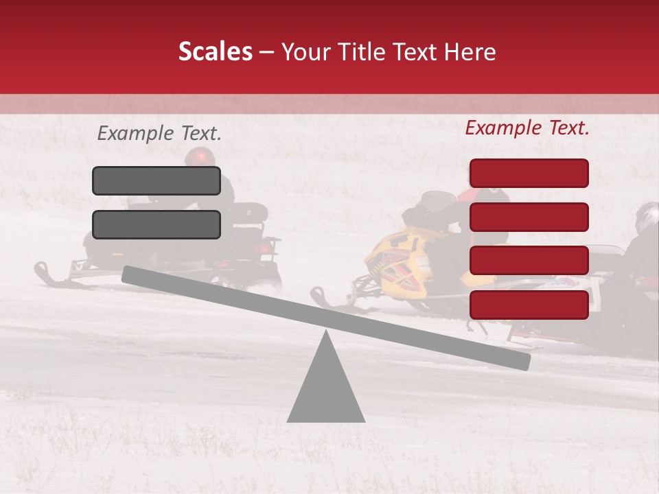 Snow Mobiles PowerPoint Template