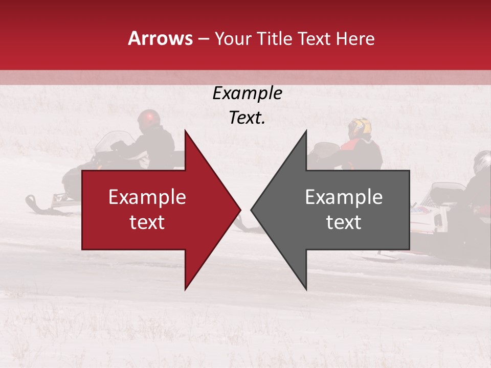 Snow Mobiles PowerPoint Template