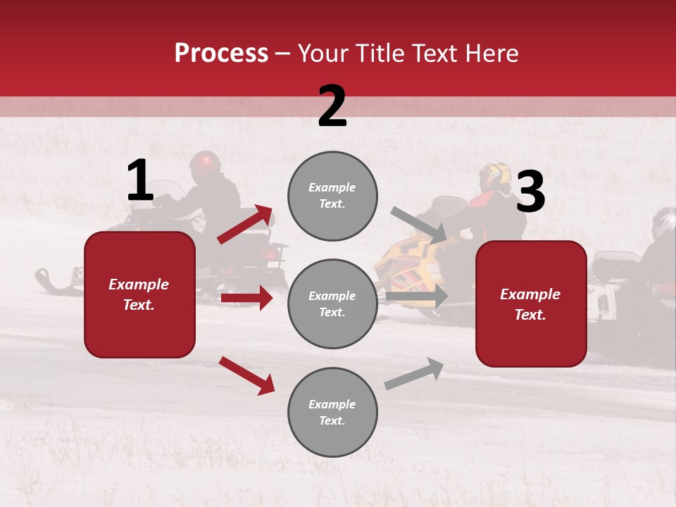 Snow Mobiles PowerPoint Template