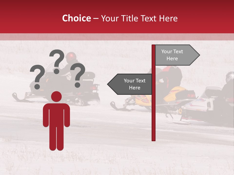 Snow Mobiles PowerPoint Template