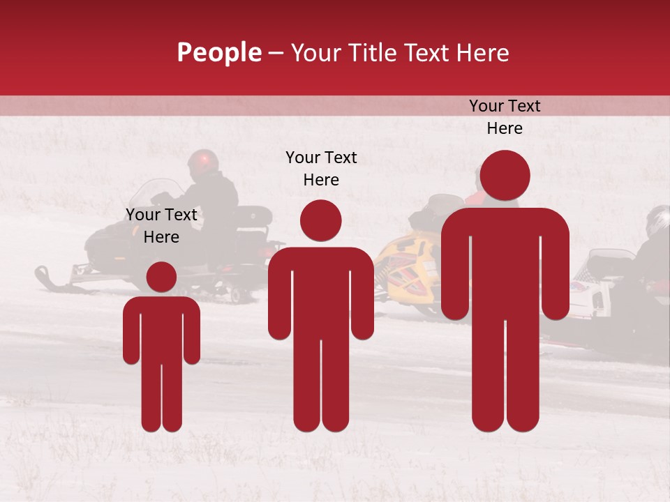 Snow Mobiles PowerPoint Template