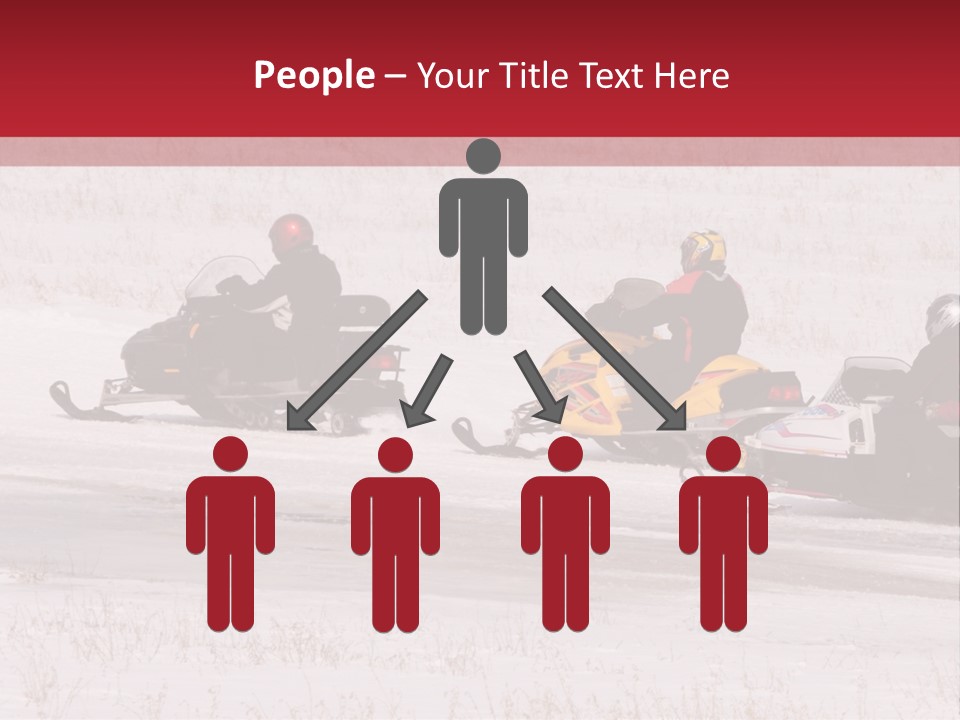 Snow Mobiles PowerPoint Template