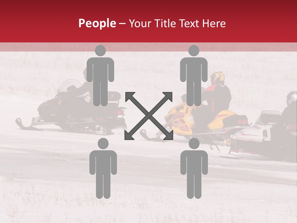 Snow Mobiles PowerPoint Template