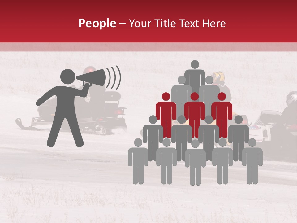 Snow Mobiles PowerPoint Template