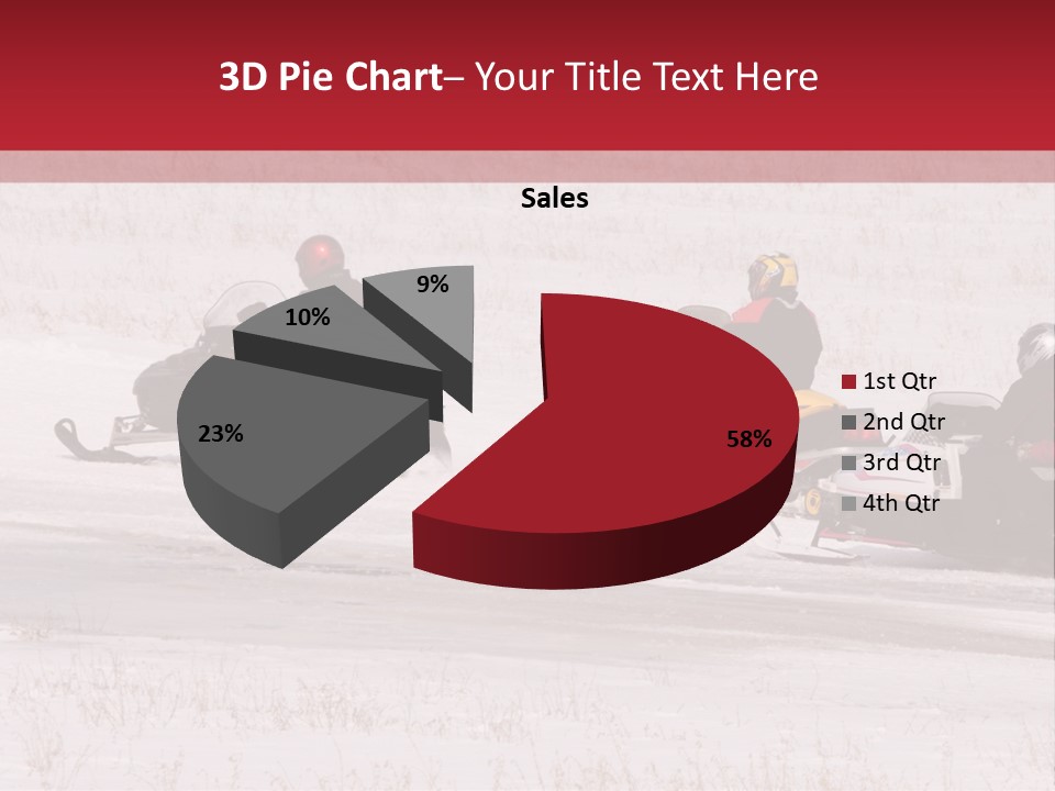 Snow Mobiles PowerPoint Template