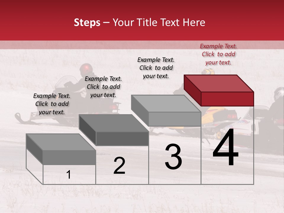 Snow Mobiles PowerPoint Template