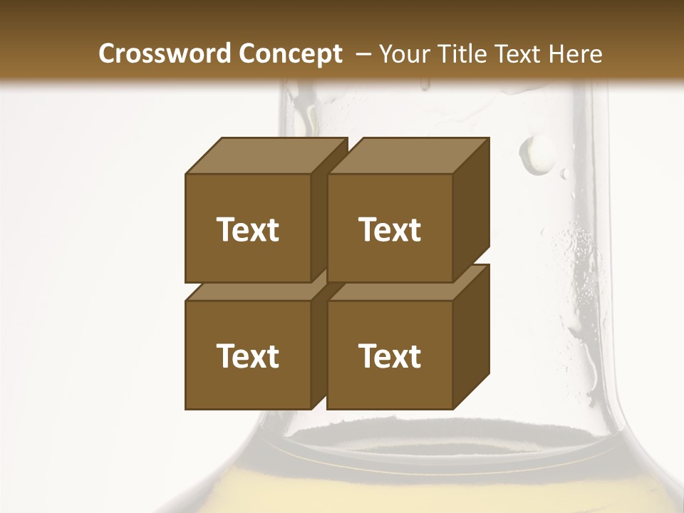 Olive Oil Bottle Closeup (2) PowerPoint Template