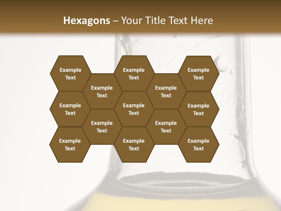 Olive Oil Bottle Closeup (2) PowerPoint Template