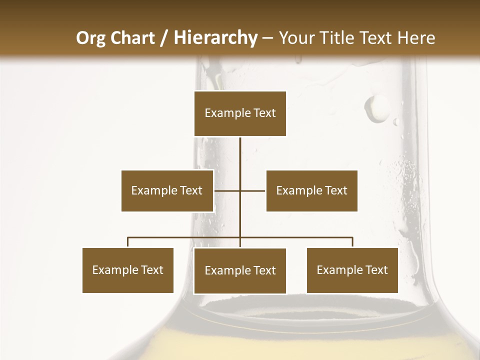Olive Oil Bottle Closeup (2) PowerPoint Template