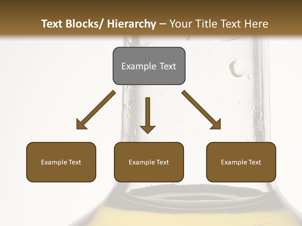 Olive Oil Bottle Closeup (2) PowerPoint Template