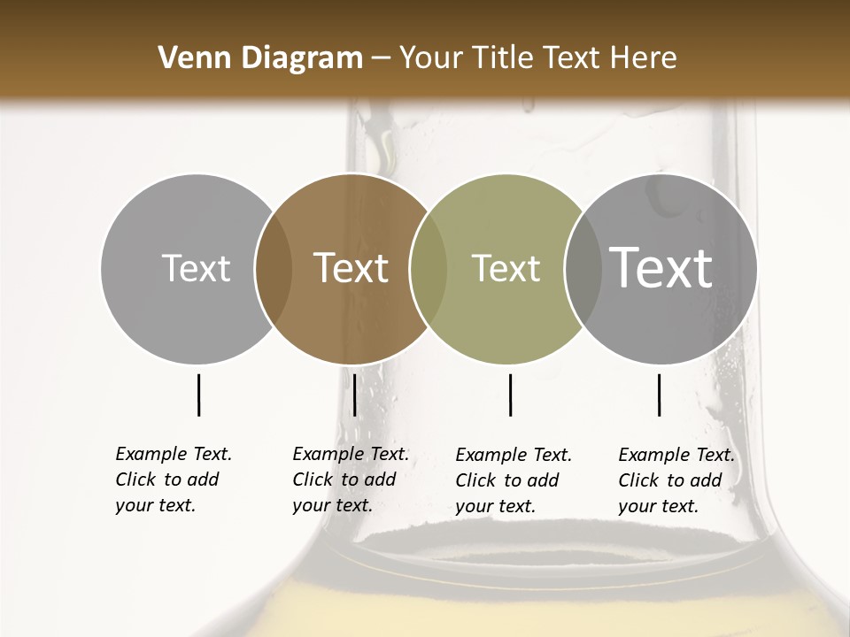 Olive Oil Bottle Closeup (2) PowerPoint Template