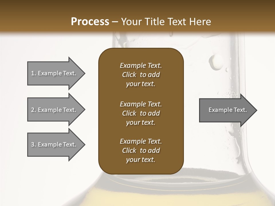 Olive Oil Bottle Closeup (2) PowerPoint Template