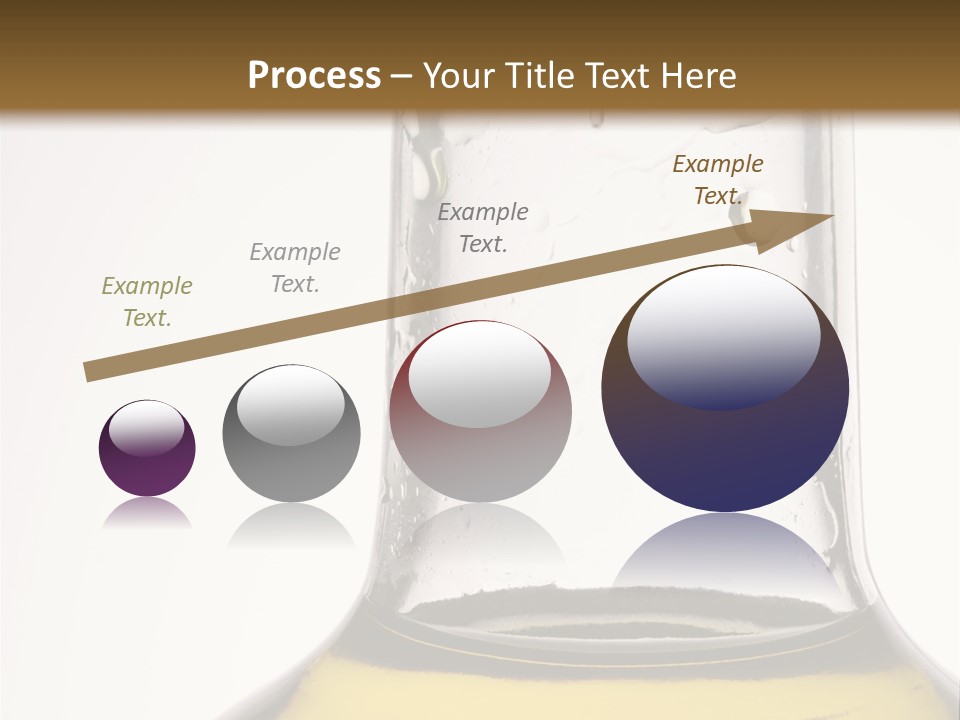 Olive Oil Bottle Closeup (2) PowerPoint Template