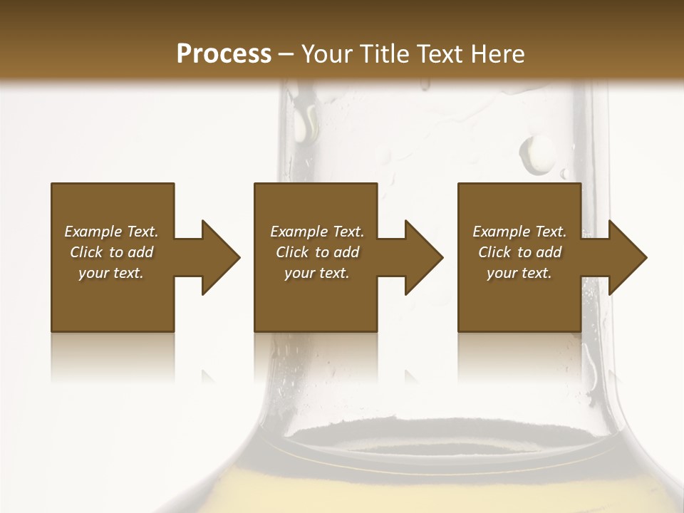 Olive Oil Bottle Closeup (2) PowerPoint Template