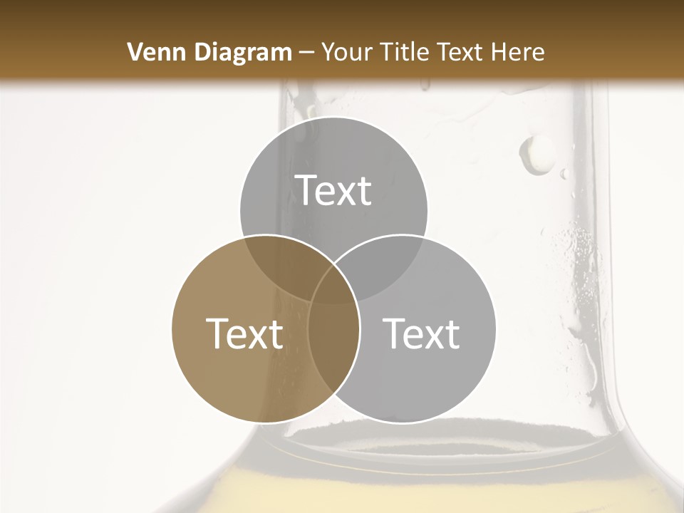 Olive Oil Bottle Closeup (2) PowerPoint Template