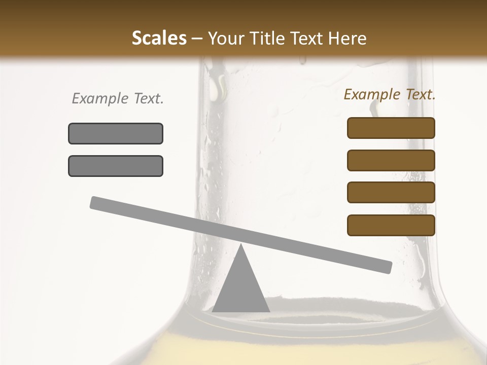 Olive Oil Bottle Closeup (2) PowerPoint Template