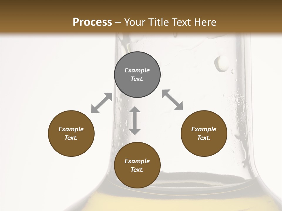 Olive Oil Bottle Closeup (2) PowerPoint Template