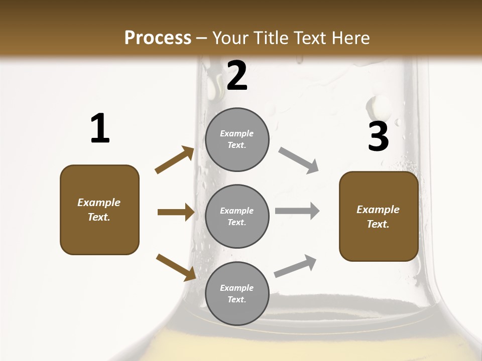 Olive Oil Bottle Closeup (2) PowerPoint Template