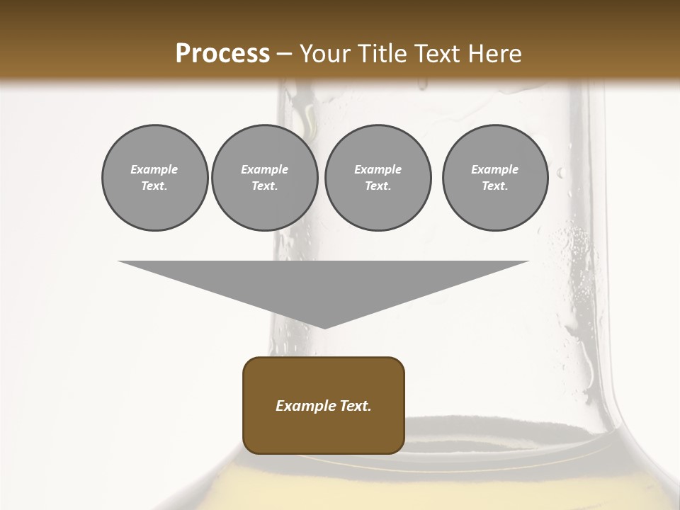 Olive Oil Bottle Closeup (2) PowerPoint Template