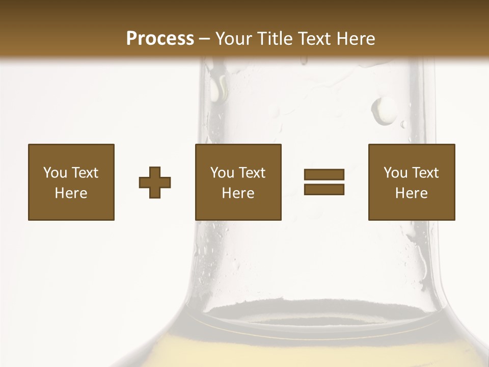 Olive Oil Bottle Closeup (2) PowerPoint Template