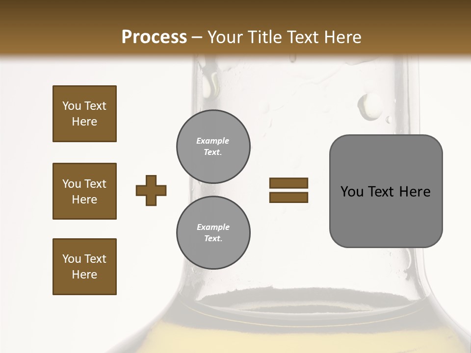 Olive Oil Bottle Closeup (2) PowerPoint Template