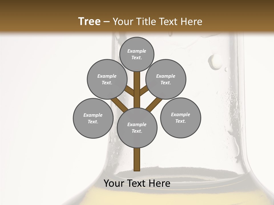 Olive Oil Bottle Closeup (2) PowerPoint Template
