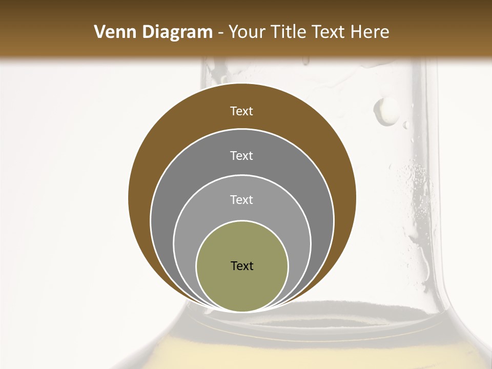 Olive Oil Bottle Closeup (2) PowerPoint Template