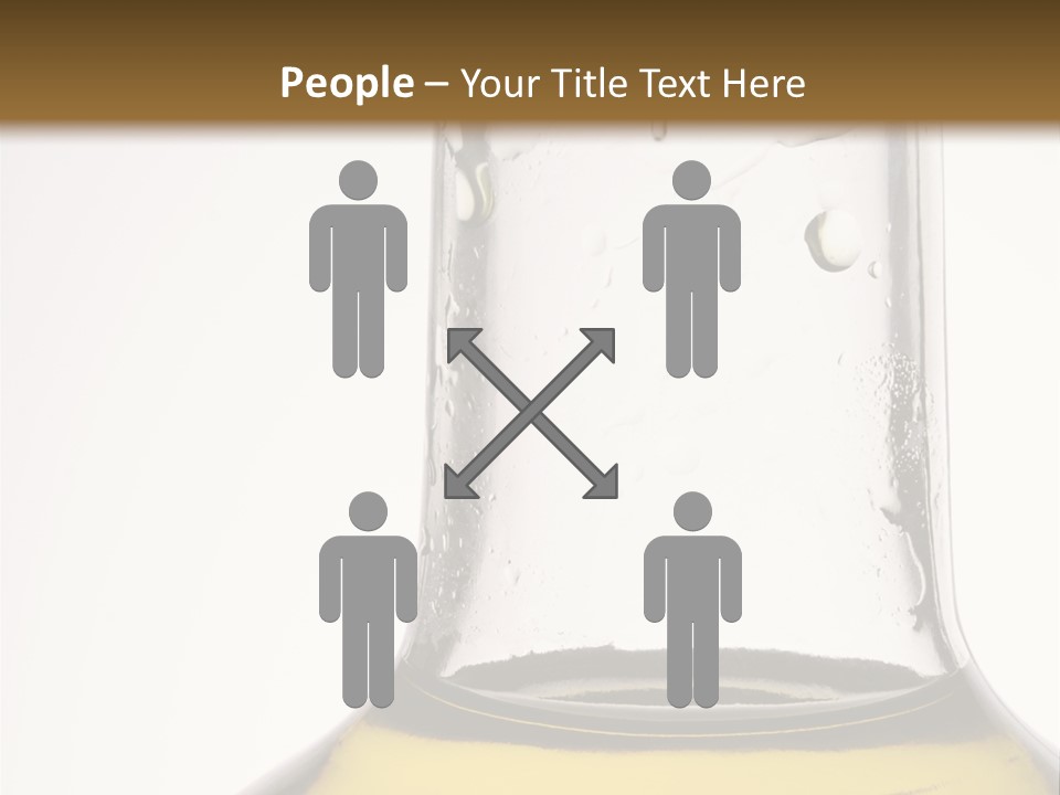 Olive Oil Bottle Closeup (2) PowerPoint Template