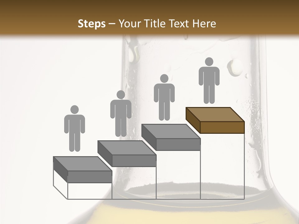 Olive Oil Bottle Closeup (2) PowerPoint Template