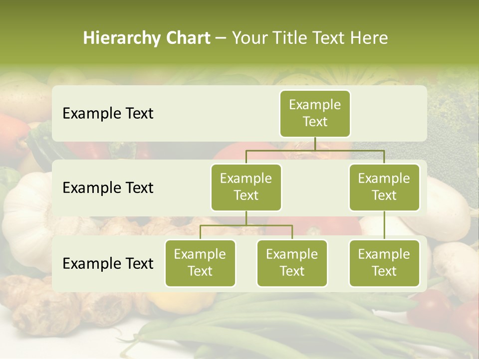 A Bunch Of Different Types Of Vegetables On A Table PowerPoint Template