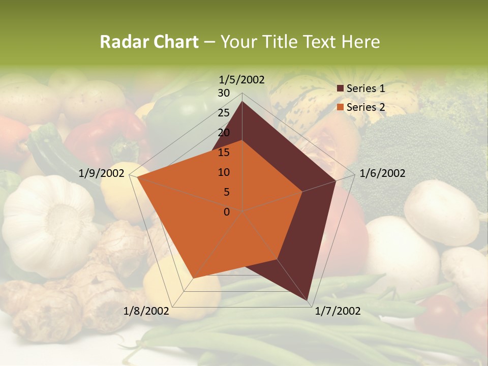 A Bunch Of Different Types Of Vegetables On A Table PowerPoint Template