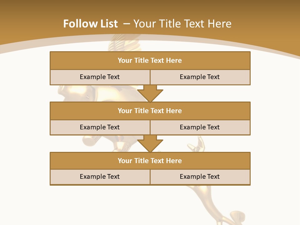 Reaching For A Flying Piggy Bank PowerPoint Template