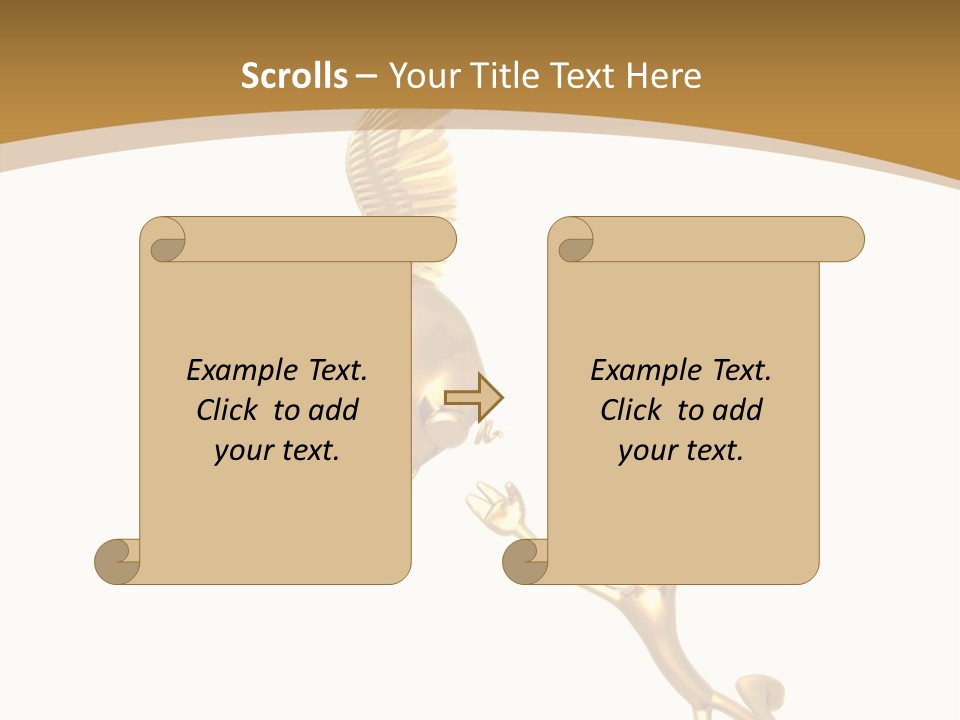 Reaching For A Flying Piggy Bank PowerPoint Template