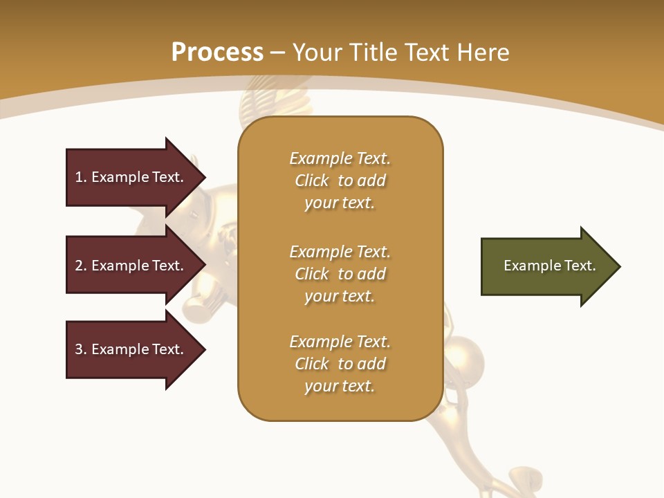 Reaching For A Flying Piggy Bank PowerPoint Template