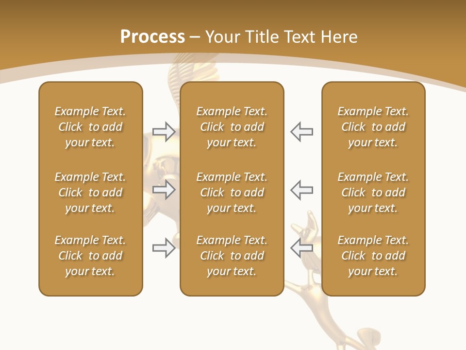 Reaching For A Flying Piggy Bank PowerPoint Template