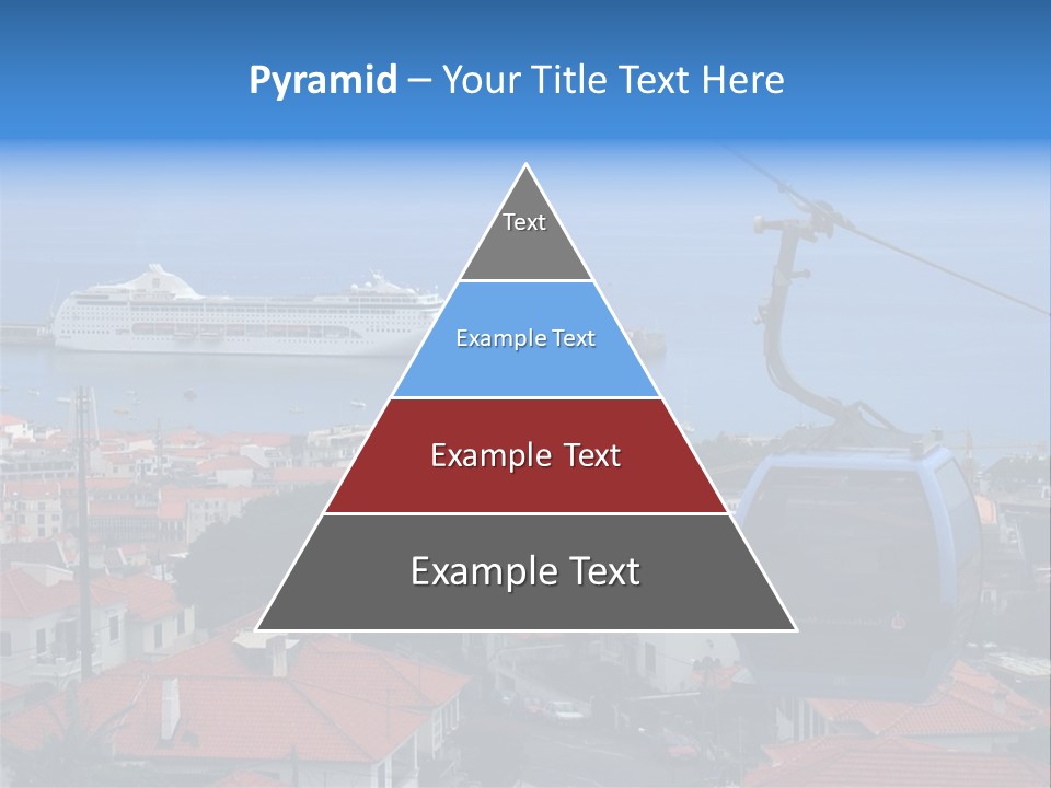 A Cablecar In Funchal / Madeira (Portugal)... PowerPoint Template