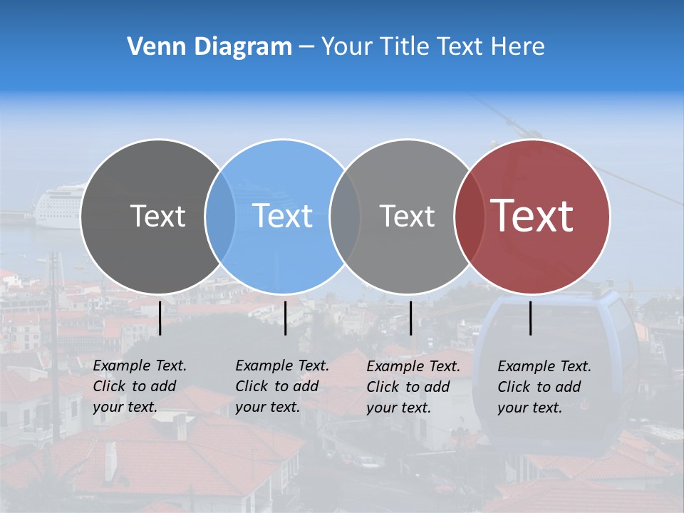 A Cablecar In Funchal / Madeira (Portugal)... PowerPoint Template
