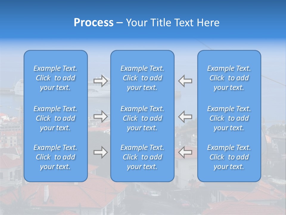 A Cablecar In Funchal / Madeira (Portugal)... PowerPoint Template